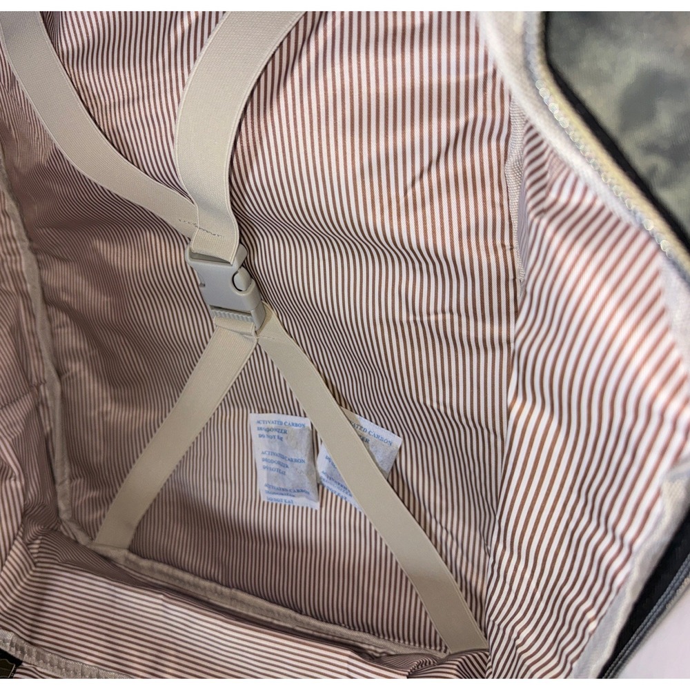 LoveVook Laptop Carryon Travel Backpack 40 L W/ 3 Packing Cubes 18 X 14 Gray NWT - Picture 4 of 16